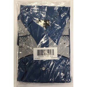 Men’s Blue Vintage High Noon Western Shirt XL 🤠